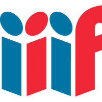 IIIF Logo with those four letters alternating in red and blue