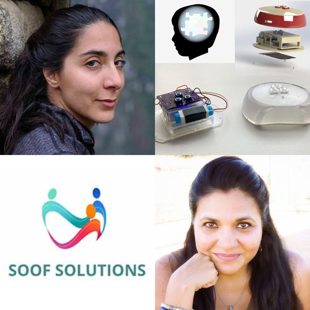Pardis Miri, FAR device, Spoof Solution Logo, Maheen Adamson